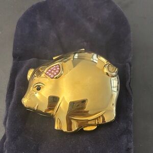 Estée Lauder year of the pig collectible compact holder